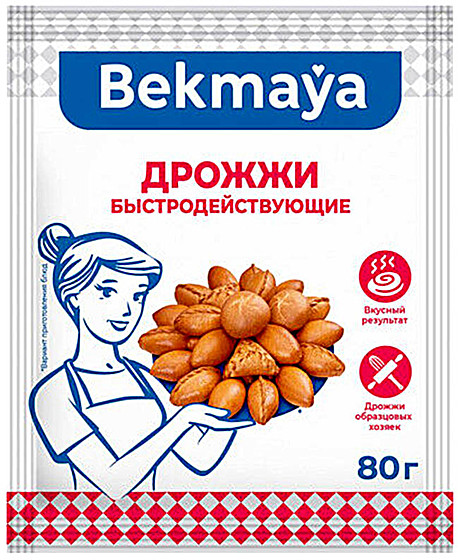 Дрожжи Bekmaya (Бекмайя) 80 г /50 шт
