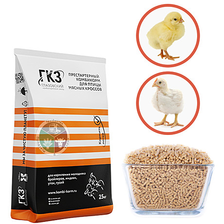 ГКЗ Baby Line CHICK для мясных птиц (от 1-25 дней) 25кг