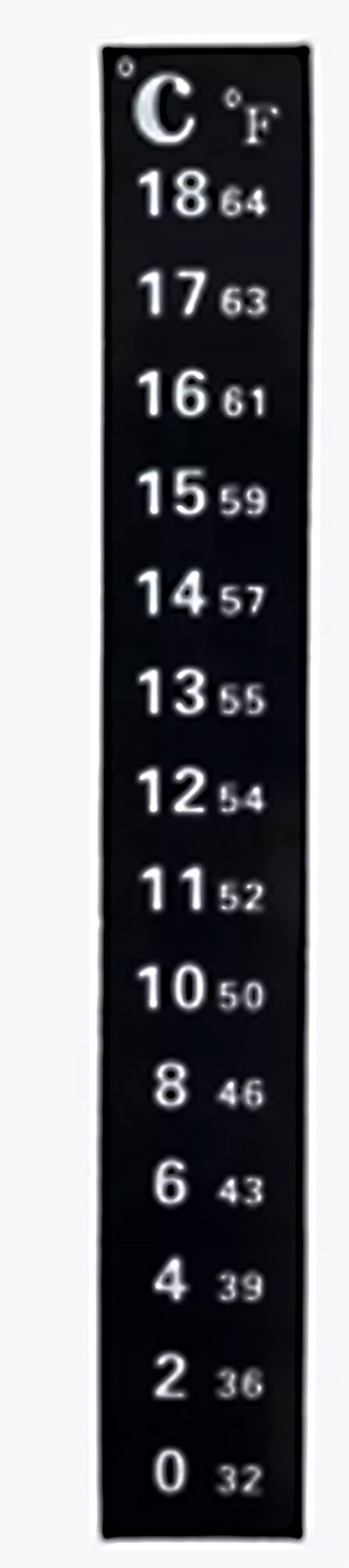 ЖК термометр Easy Brew 0-18 °C