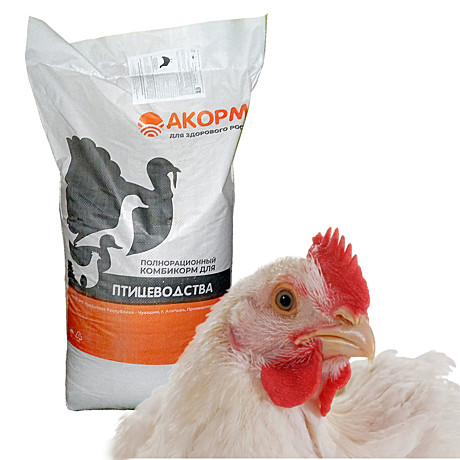 АКОРМ для бройлера Финиш (29дн и старше) *25кг ПП