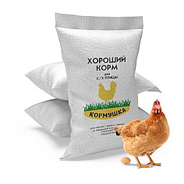 Подворье КК для  с/х птицы (бройлеры и несушки) 35 кг