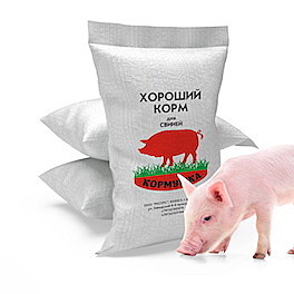 Подворье Кормушка КК для свиней 35 кг