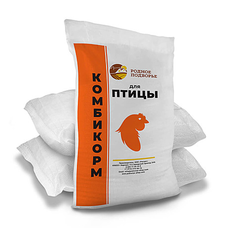 Подворье Кормушка КК для с/х птицы (Гуси, Утки) 35 кг