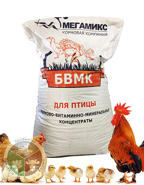 Мегамикс БВМК для с/х птицы 30 кг (44491)