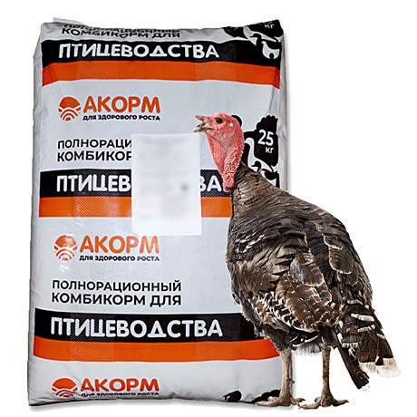 АКОРМ для индеек Финиш (13-17 недель)*25г